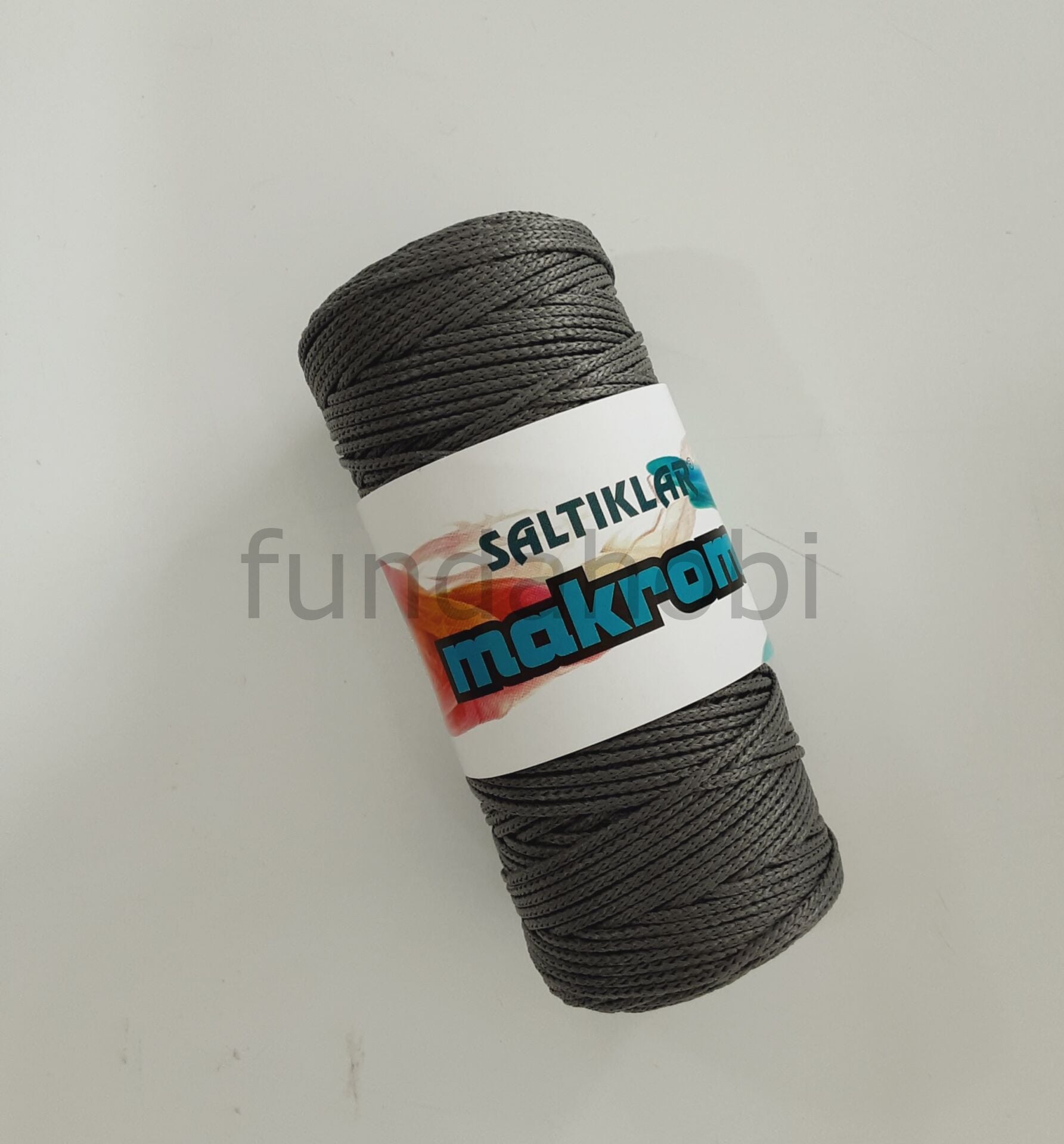 Saltıklar Polyester Makrome İpi 423-KoyuGri