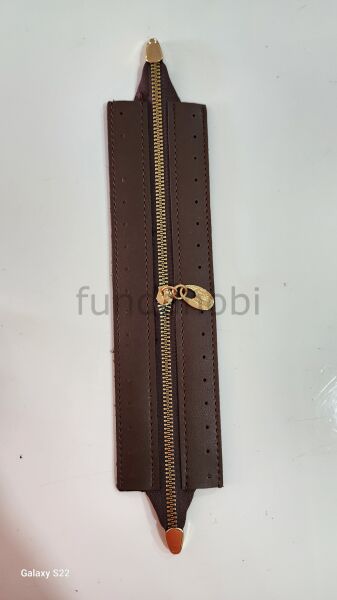 Derili Fermuar KAHVERENGİ