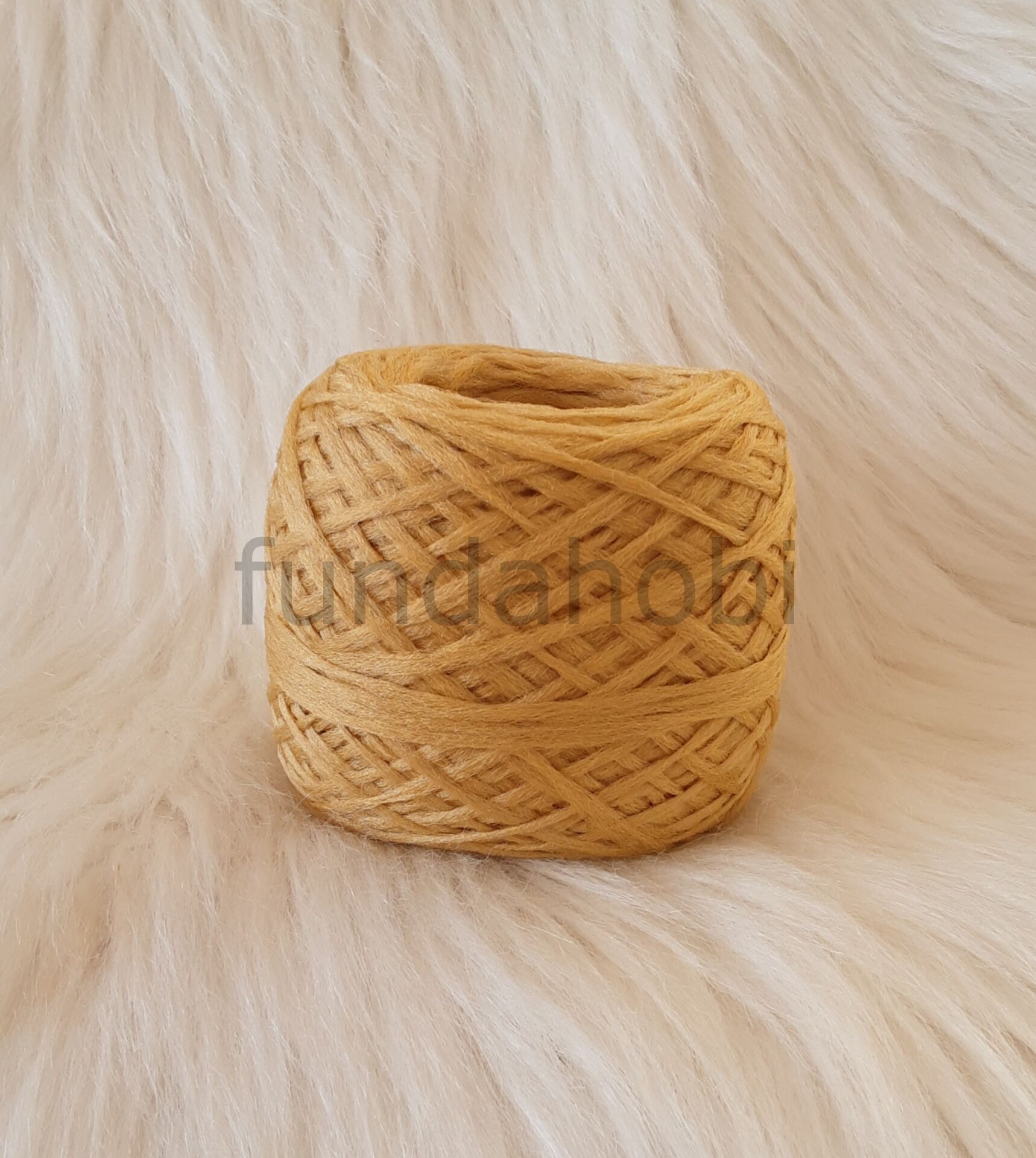 Yumak Amigurumi Saç İpi-BozSarı