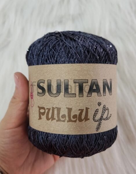 Sultan Pullu İp Mavimsi Gri