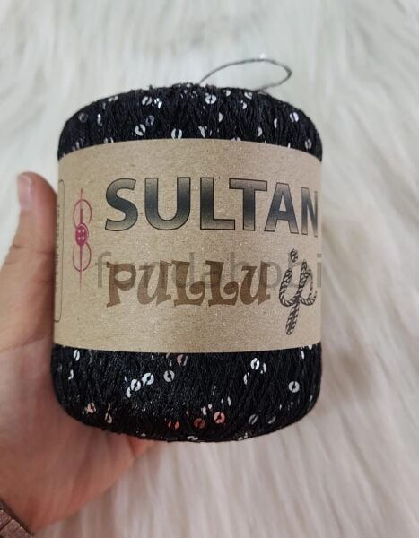Sultan Pullu İp SİYAH