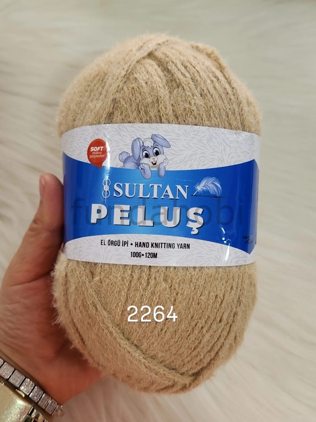 Sultan Peluş İp 2264 bej
