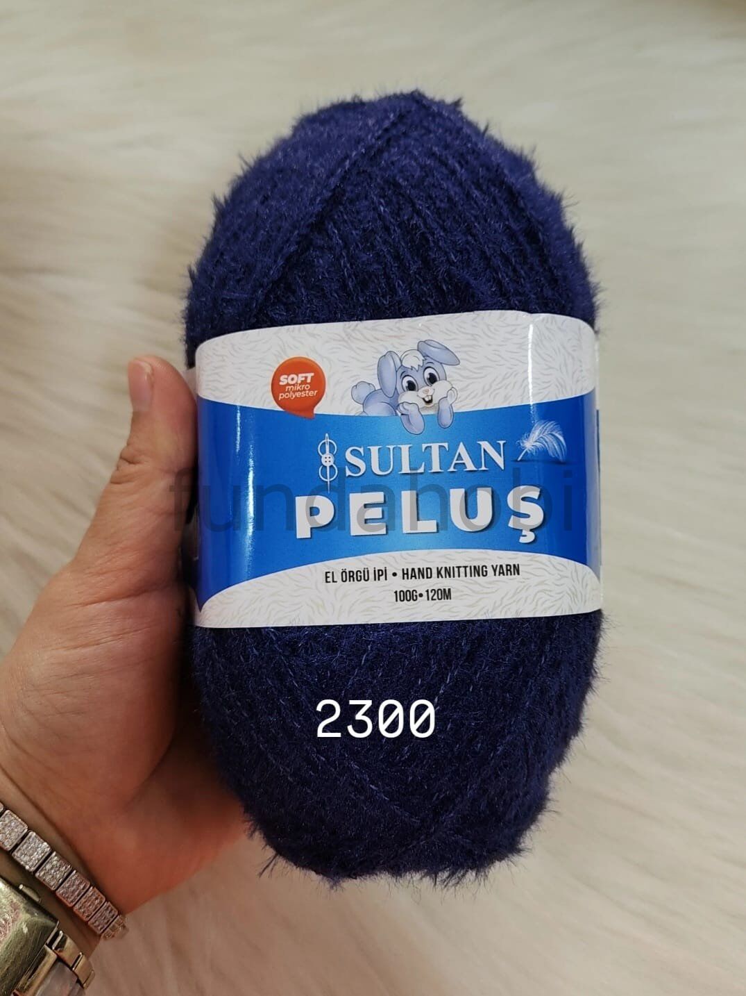Sultan Peluş İp 2300 lacivert