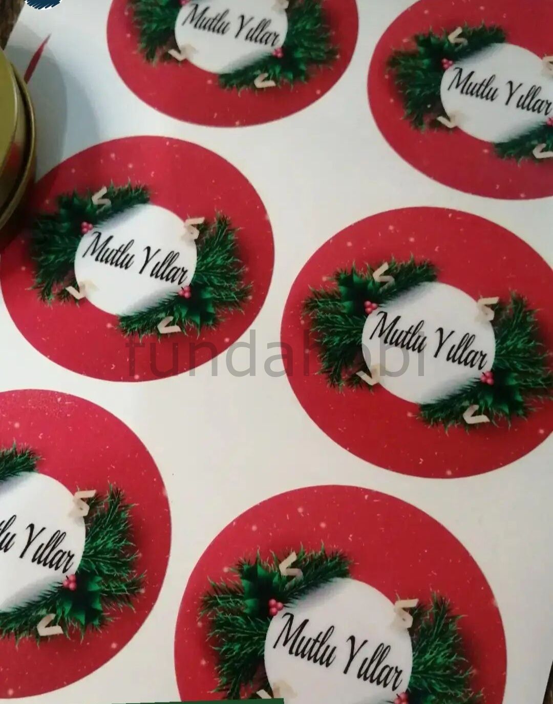 Mutlu Yıllar Sticker