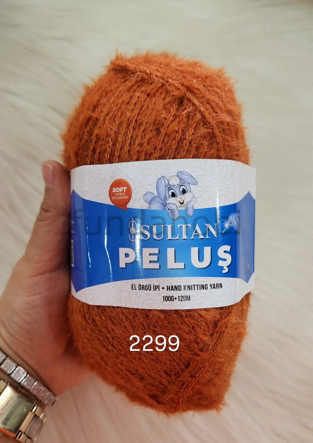 Sultan Peluş İp 2289 tarçın