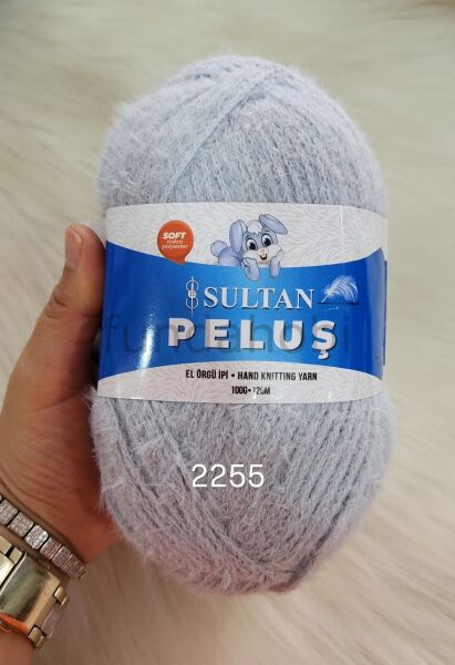 Sultan Peluş İp 2255 gri