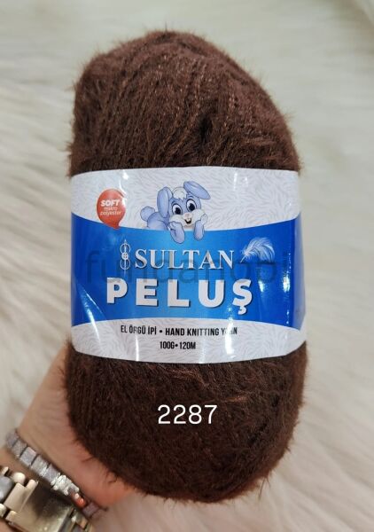 Sultan Peluş İp 2287 kahve