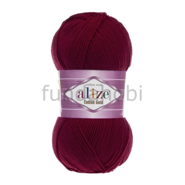 Alize Cotton Gold 57-Bordo
