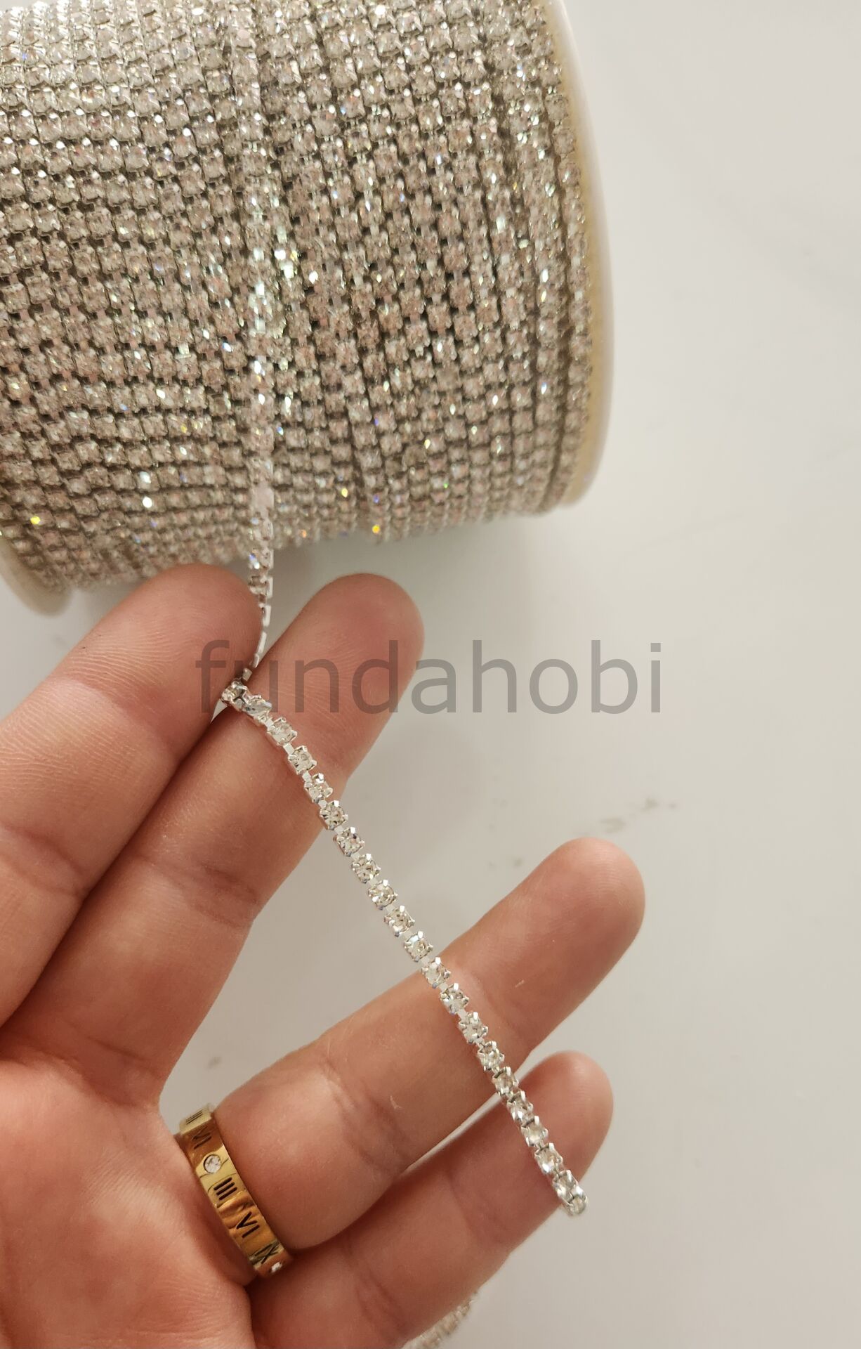 Sıralı Taş -Gümüş Beyaz