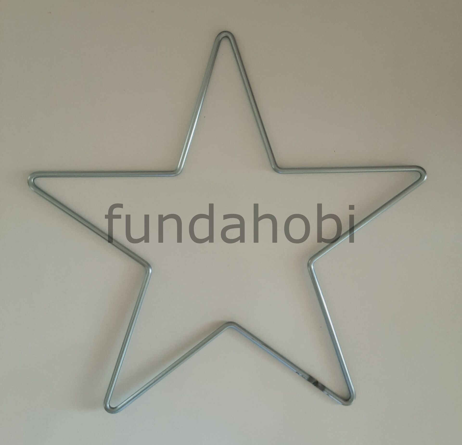 Yıldız Makrome Metal Çember 31x31 cm