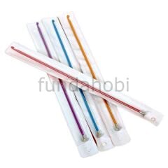 Kartopu Renkli Metal Kısa Gagalı Şiş 2,5 mm
