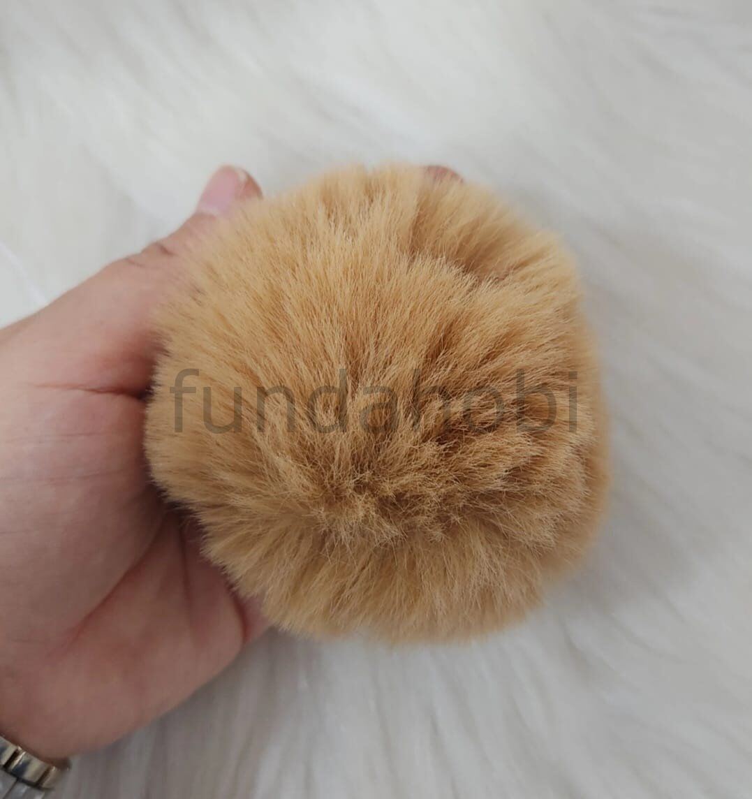 Peluş Ponpon SütlüKahve