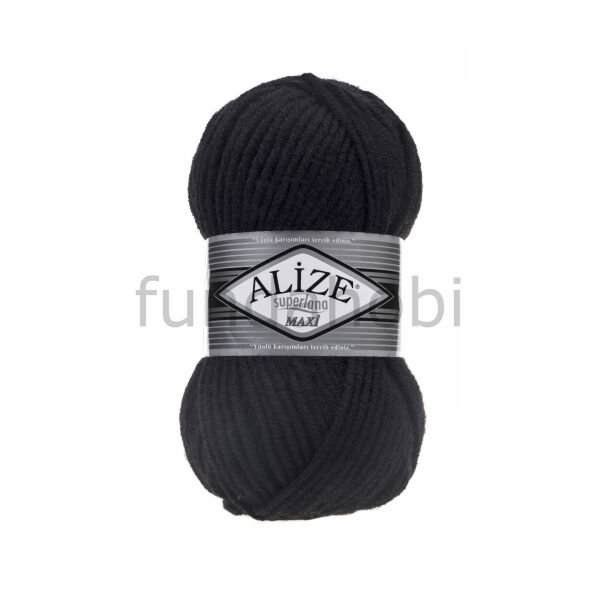 Alize Superlena Maxi 60-Siyah