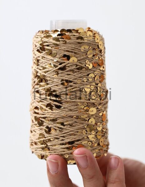 Pullu İp Gold 034