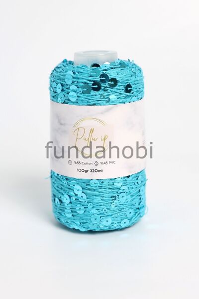 Pullu İp Turkuaz-067