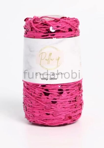 Pullu İp Fuşya-001