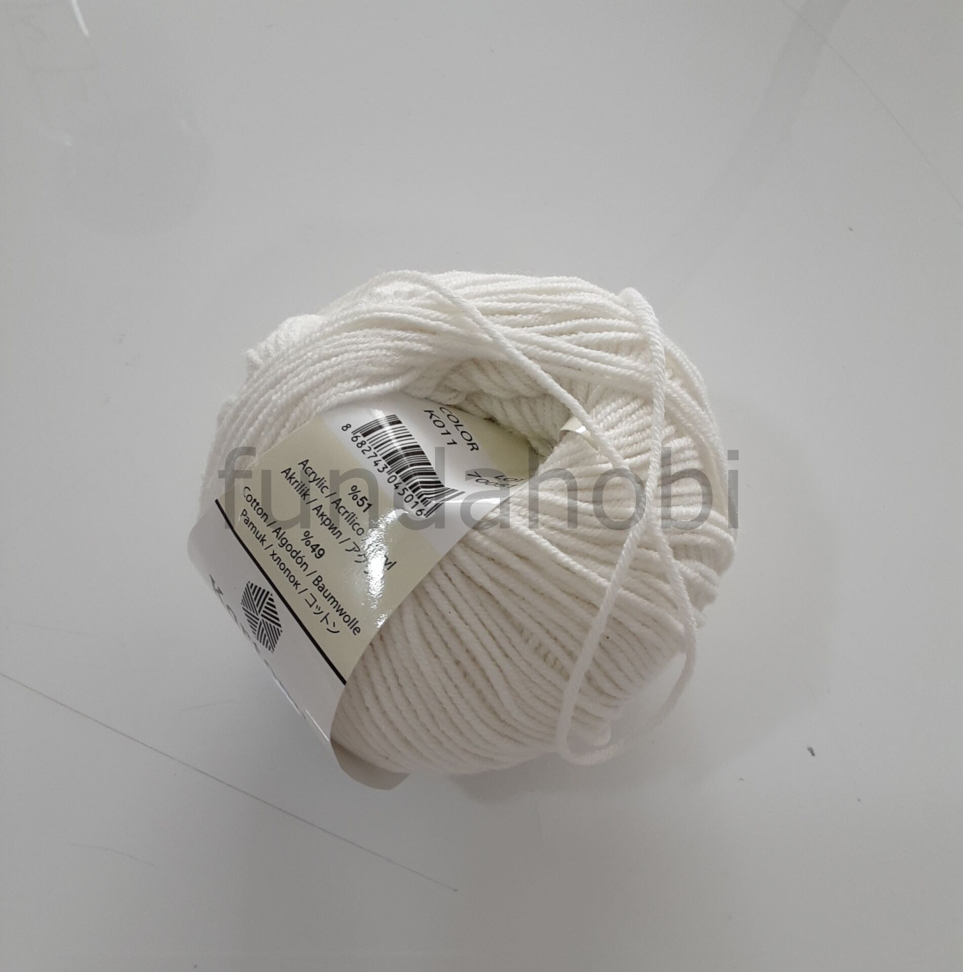 Kartopu Amigurumi K011 KırıkBeyaz
