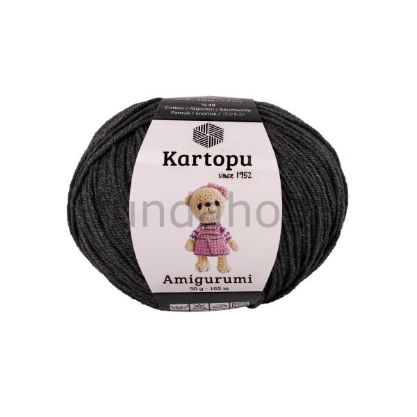 Kartopu Amigurumi K995 Antrasit