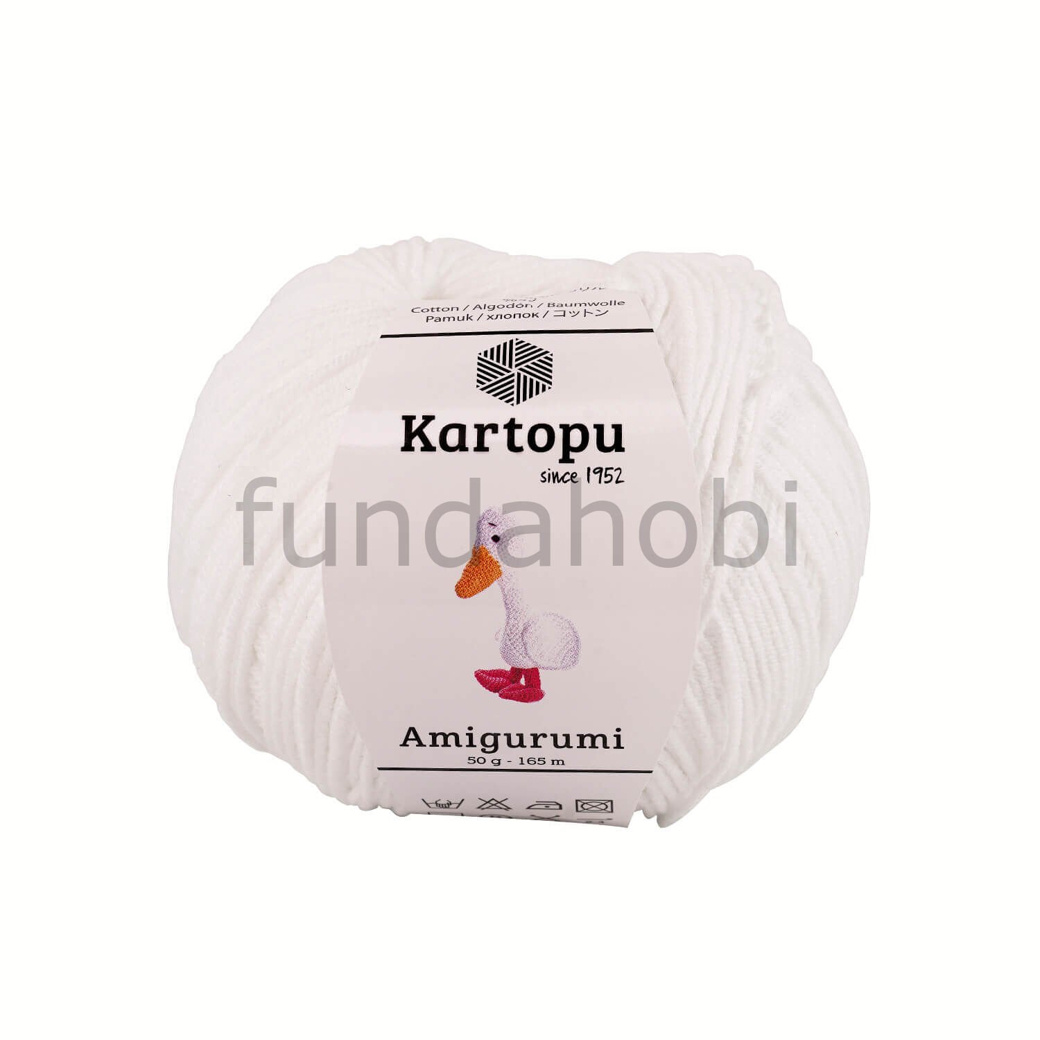 Kartopu Amigurumi K010 Beyaz