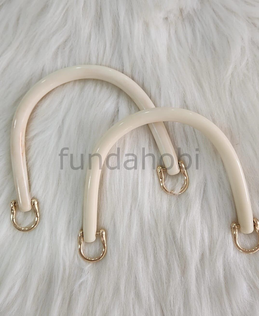 Akrilik U Çanta Sapı KREM