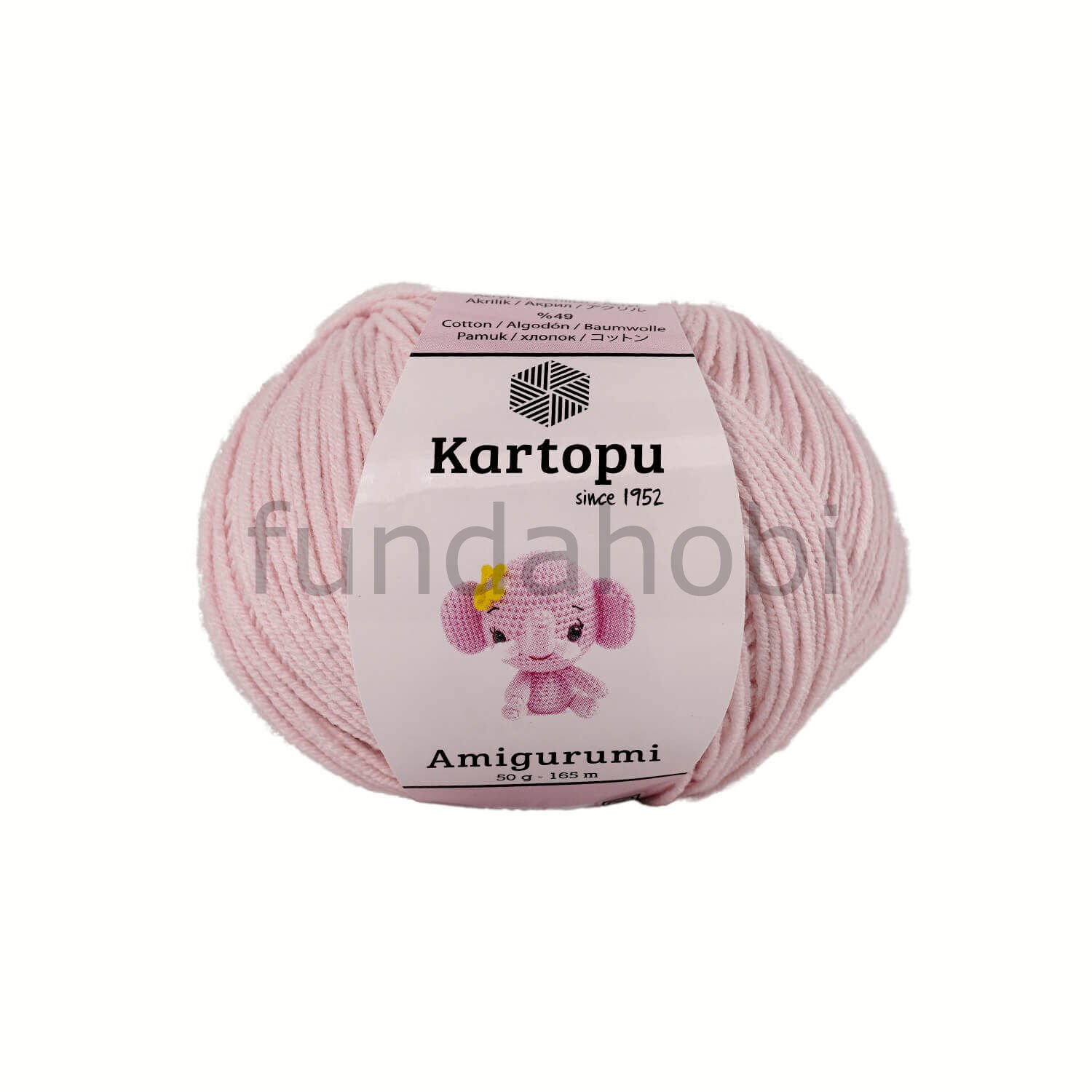 Kartopu Amigurumi K699 Açık Pembe