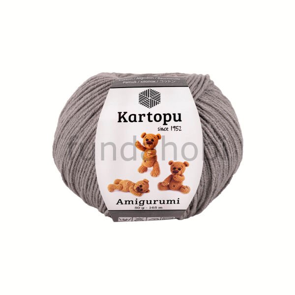 Kartopu Amigurumi K990-KoyuGri