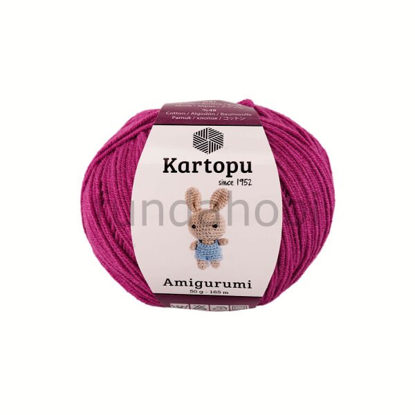 Kartopu Amigurumi K730-MenekşeMor