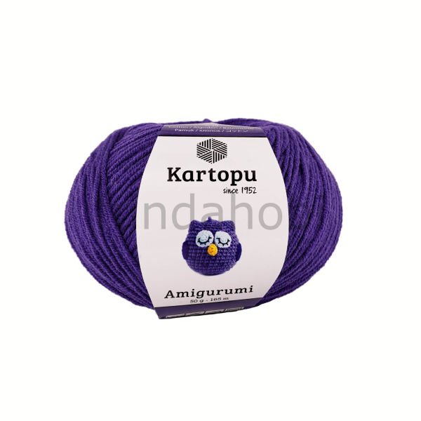 Kartopu Amigurumi K720-Mor