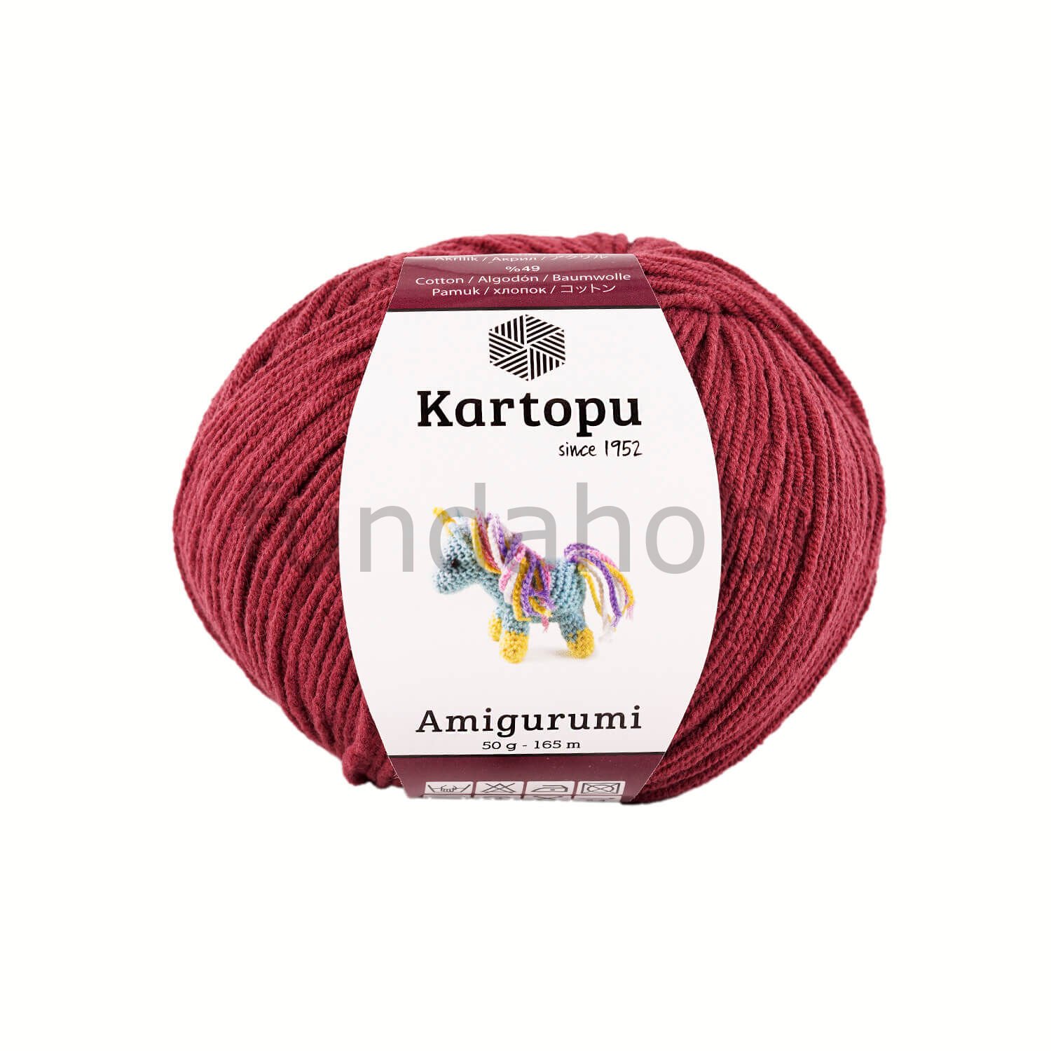 Kartopu Amigurumi K104-Bordo