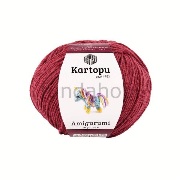 Kartopu Amigurumi K104-Bordo