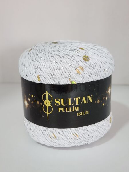 Sultan Pullim Işıltı 1306 BEYAZ
