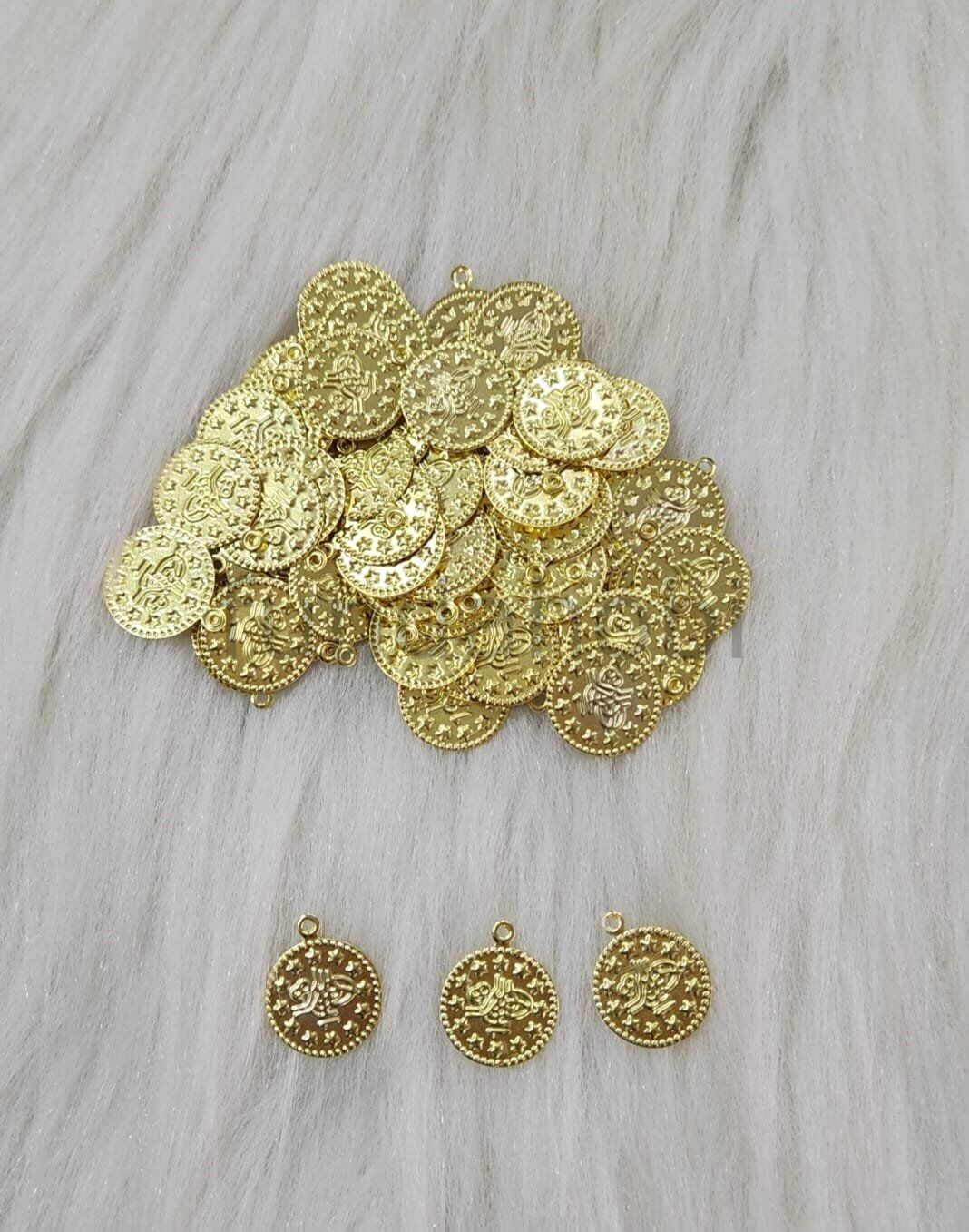 Metal Pul -15 mm Gold
