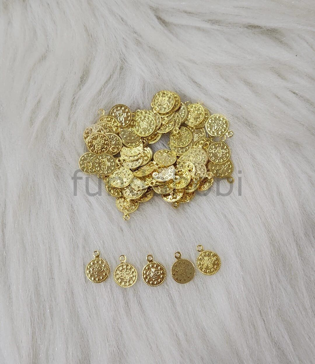 Metal Pul -10 mm Gold