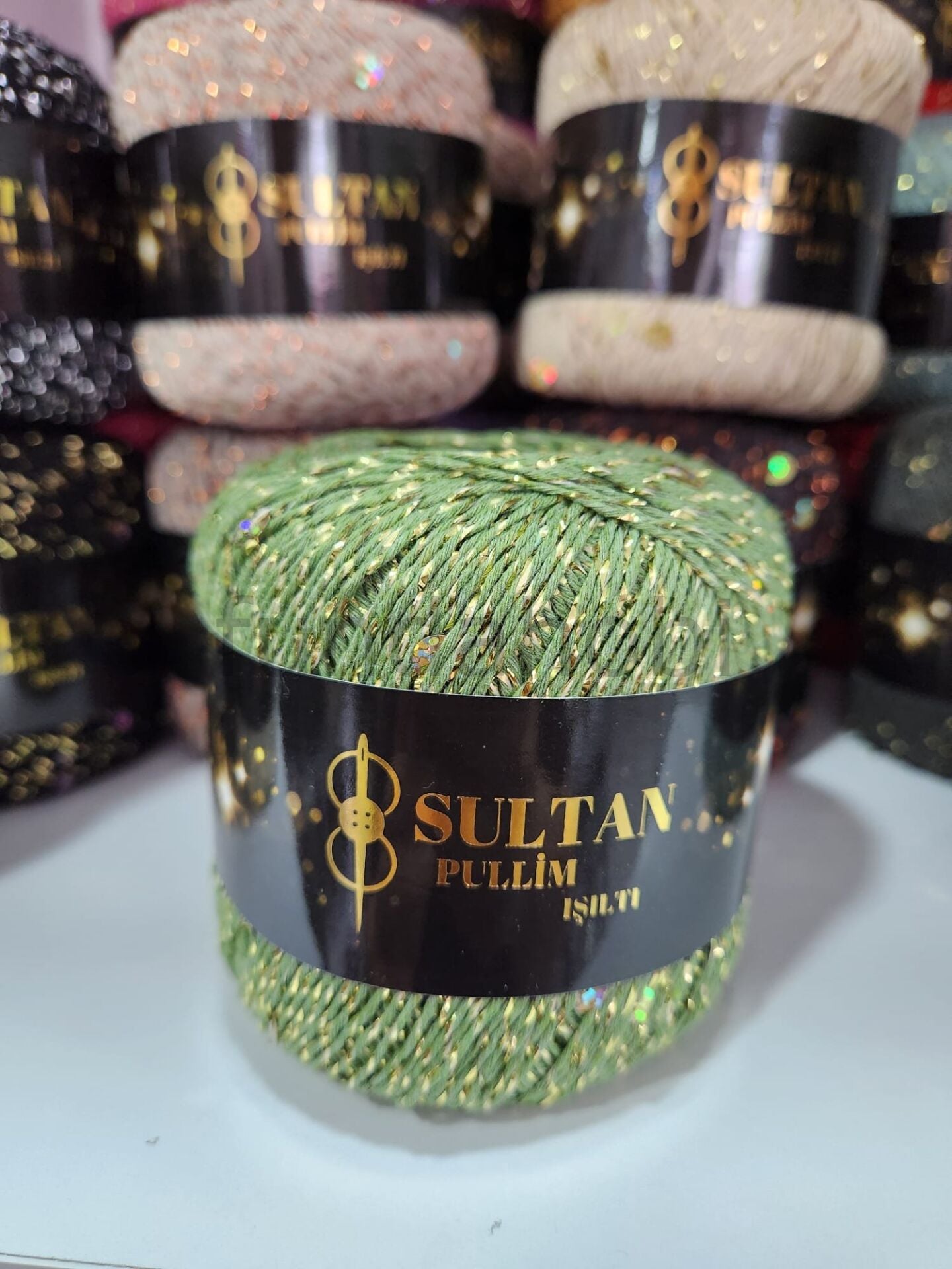 Sultan Pullim Işıltı 2907 YEŞİL