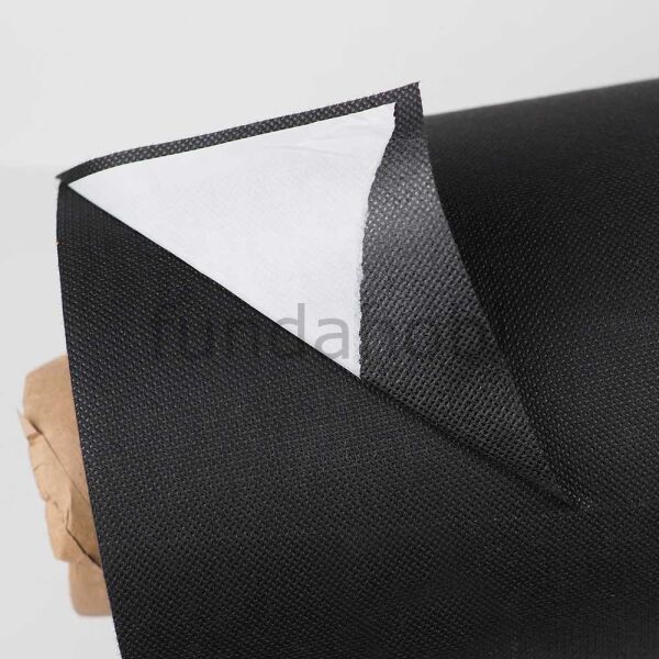 Çanta Besleme Telası (Yapışkanlı) SİYAH