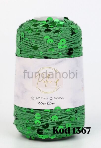 Pullu İp (Yeni Renkler) Yeşil-1367