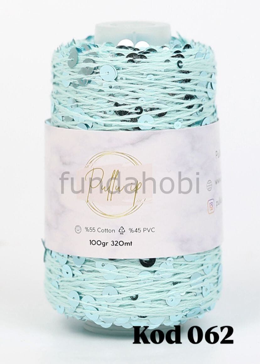 Pullu İp (Yeni Renkler) SuYeşili-062