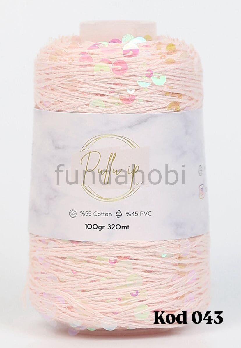 Pullu İp (Yeni Renkler) Tozpembe-043