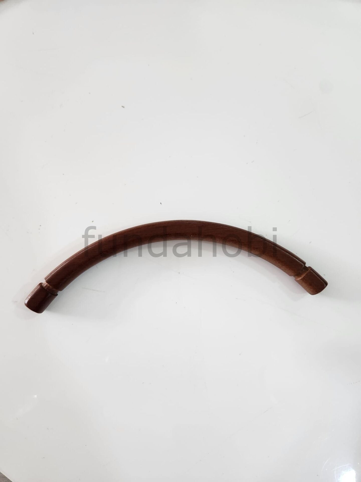 Yarımay Masif Ahşap Kulp