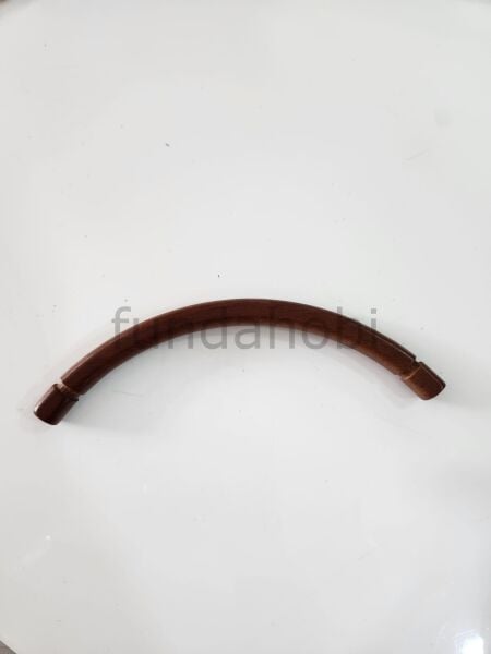 Yarımay Masif Ahşap Kulp