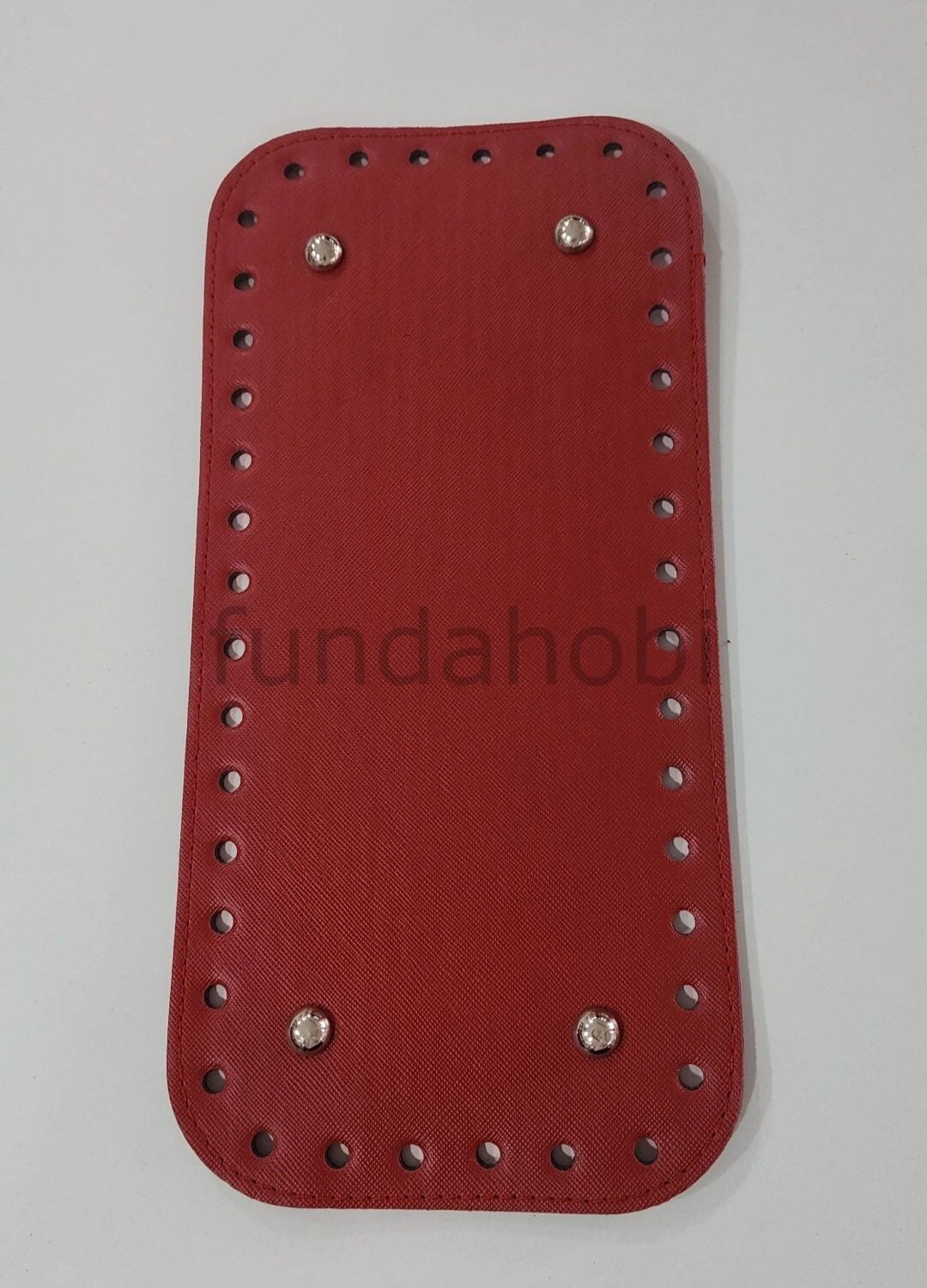 Çanta Tabanı 12x25 cm Kırmızı