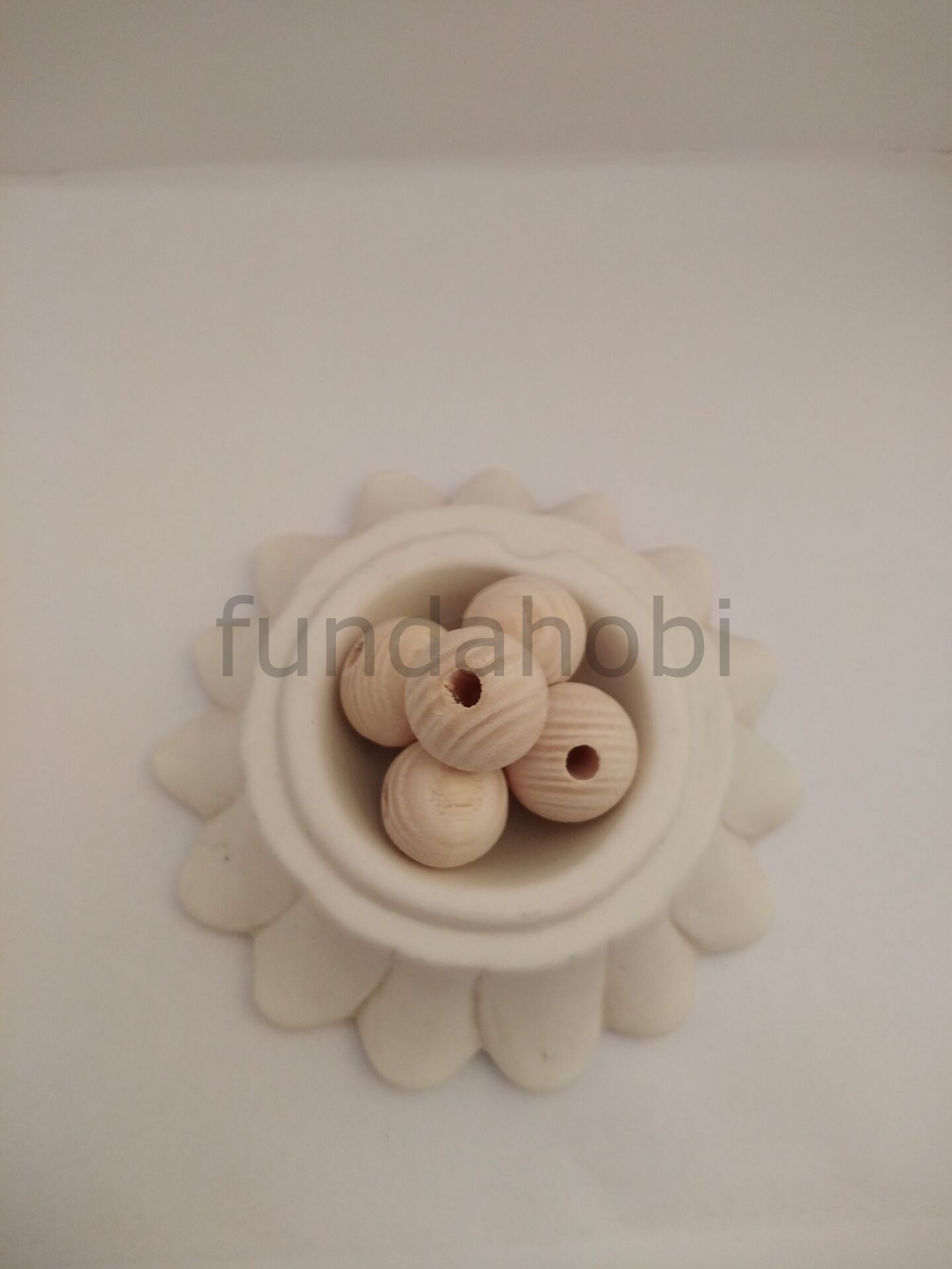 20 MM HAM AHŞAP BONCUK