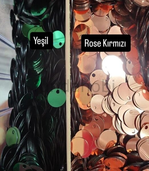Çanta Supla Pulları 20 mm (2 cm) RoseKırmızı